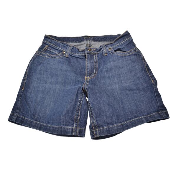 Cabela's Women's Denim Shorts Size 10 Medium Wash Casual Jean Shorts Summer - Picture 1 of 6